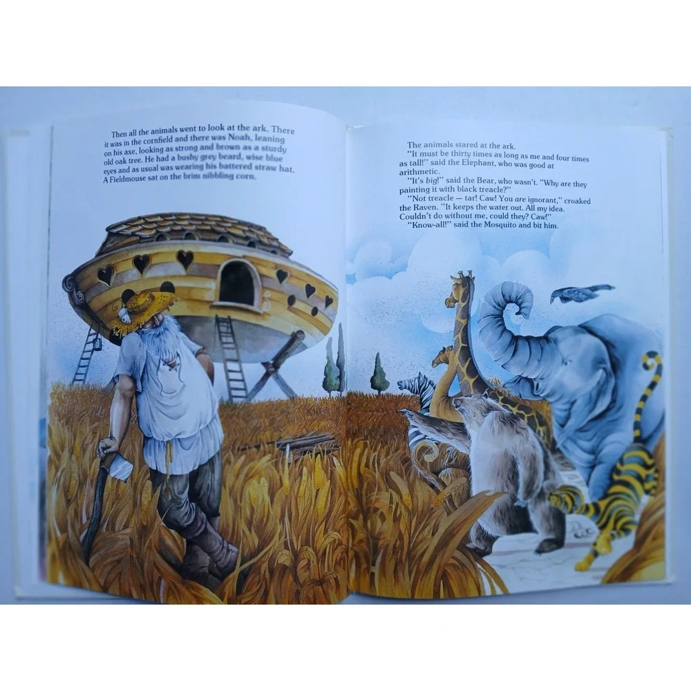 The Raven And The Dove: The Story of Noah's Ark, Heidi‎ Lee Vintage 1986 HC